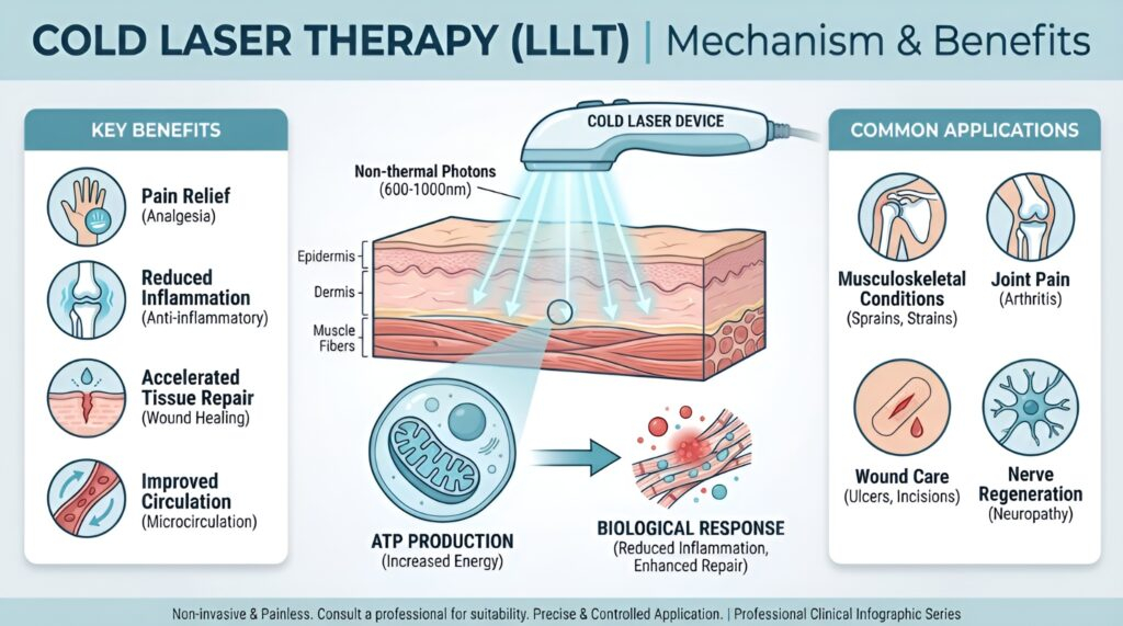 What Is Cold Laser Therapy & Does It Really Work? 2 Cold Laser Therapy
